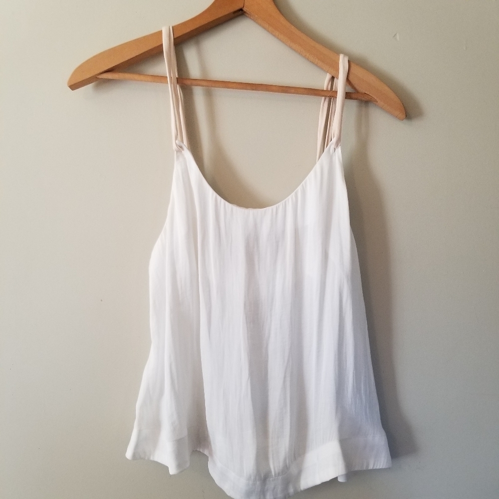Free People White Chemise